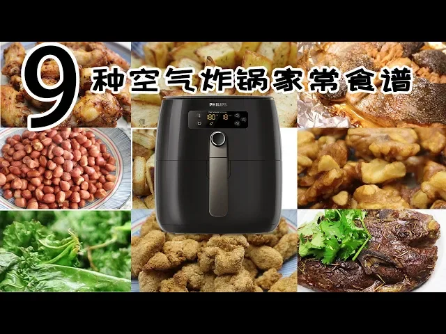 9种经常做的空气炸锅食谱 氣炸鍋食譜 健康少油 懒人必备 省时省力 (philips air fryer)。